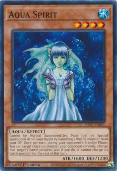 Aqua Spirit (SDFC-EN021) - 1st Edition