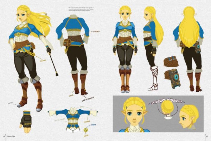 Artbook Creating A Champion (Legend of Zelda Breath of the Wild)