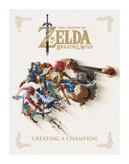Artbook Creating A Champion (Legend of Zelda Breath of the Wild)