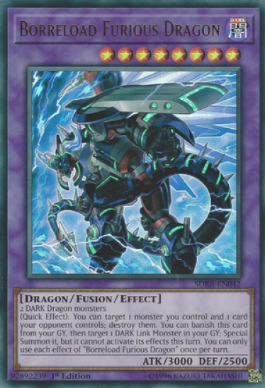 Borreload Furious Dragon (SDRR-EN042) - 1st Edition