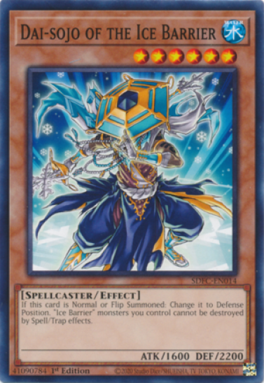 Dai-sojo of the Ice Barrier (SDFC-EN014) - 1st Edition