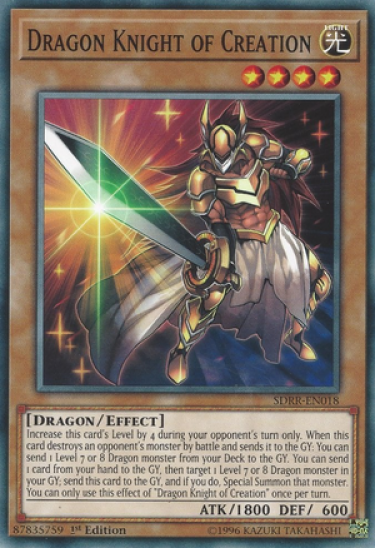 Dragon Knight of Creation (SDRR-EN018) - 1st Edition