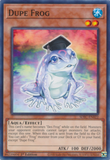 Dupe Frog (SDFC-EN022) - 1st Edition