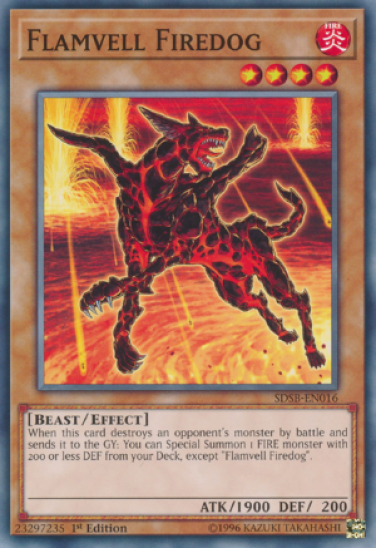 Flamvell Firedog (SDSB-EN016) - 1st Edition