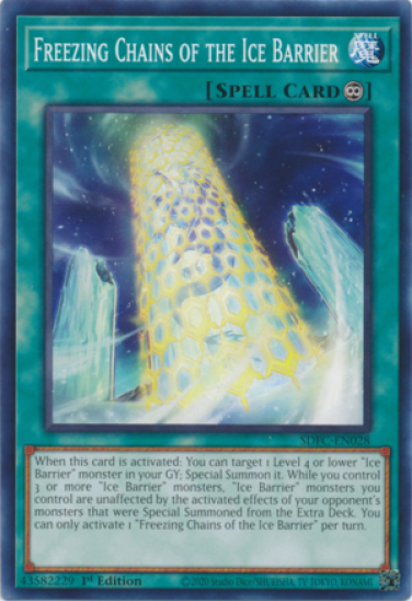 Freezing Chains of the Ice Barrier (SDFC-EN028) - 1st Edition