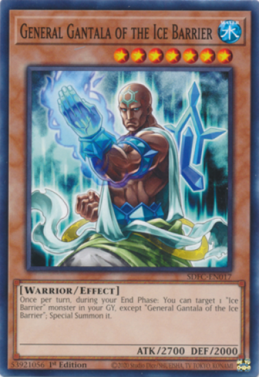 General Gantala of the Ice Barrier (SDFC-EN017) - 1st Edition