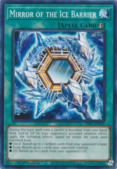 Mirror of the Ice Barrier (SDFC-EN031) - 1st Edition