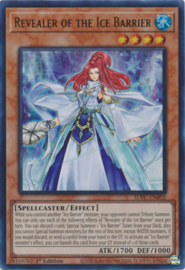 Revealer of the Ice Barrier (SDFC-EN002) - 1st Edition