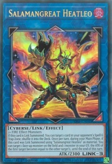 Salamangreat Heatleo (Alternate Art - SDSB-EN040) - 1st Edition