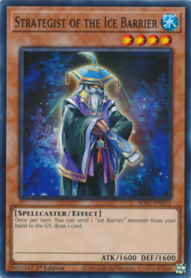 Strategist of the Ice Barrier (SDFC-EN012) - 1st Edition