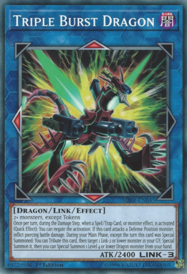 Triple Burst Dragon (SDRR-EN045) - 1st Edition