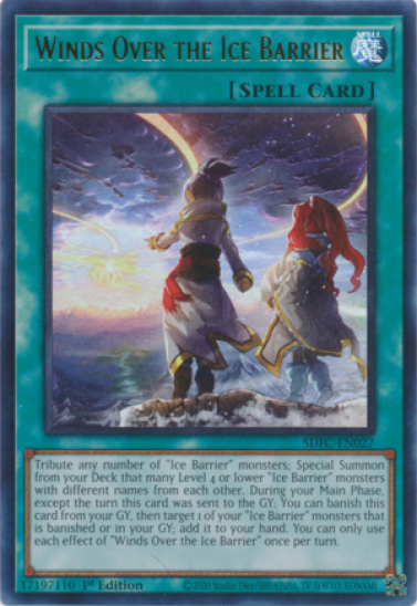 Winds Over the Ice Barrier (SDFC-EN027) - 1st Edition