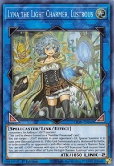 Lyna the Light Charmer, Lustrous (LIOV-EN049) - 1st Edition