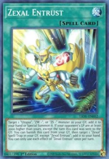 Zexal Entrust (LIOV-EN052) - 1st Edition