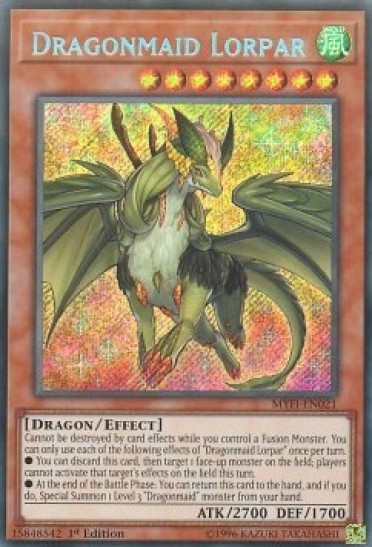 Dragonmaid Lorpar (MYFI-EN021) - 1st Edition