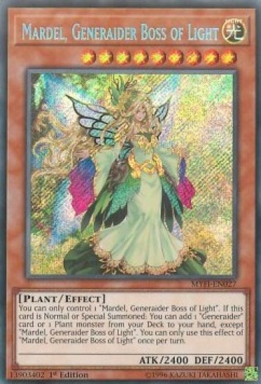 Mardel, Generaider Boss of Light (MYFI-EN027) - 1st Edition