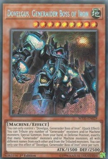 Dovelgus, Generaider Boss of Iron (MYFI-EN029) - 1st Edition