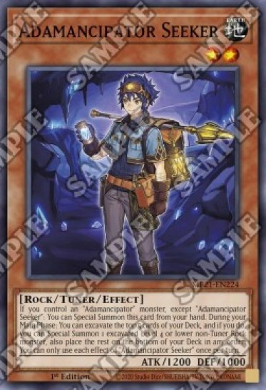 Adamancipator Seeker (MP21-EN224) - 1st Edition