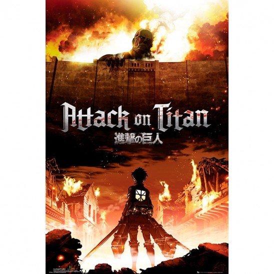 Αφίσα Attack on Titan - Key Art (91x61)