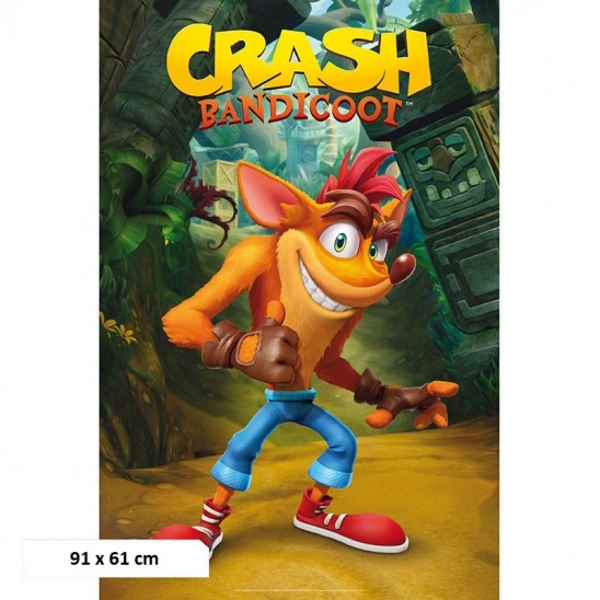 Αφίσα Crash Bandicoot (91x61)