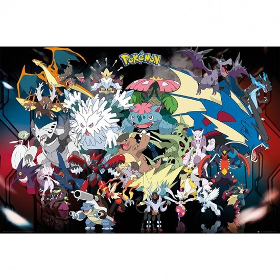 Αφίσα Pokemon Mega Evolution (91x61)