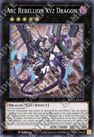 Arc Rebellion Xyz Dragon (MP21-EN191) - 1st Edition