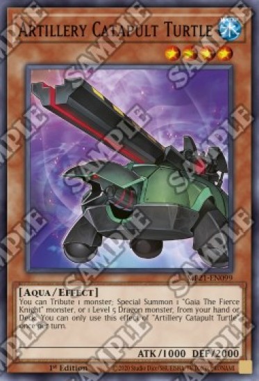 Artillery Catapult Turtle (MP21-EN099) - 1st Edition