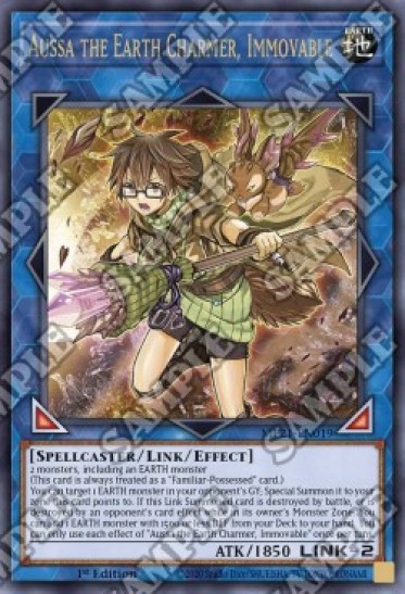 Aussa the Earth Charmer, Immovable (MP21-EN019) - 1st Edition