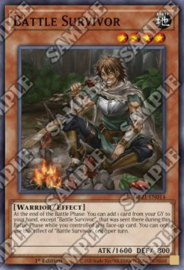 Battle Survivor (MP21-EN014) - 1st Edition