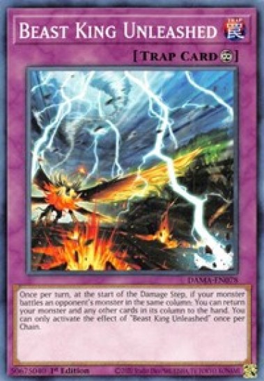 Beast King Unleashed (DAMA-EN078) - 1st Edition