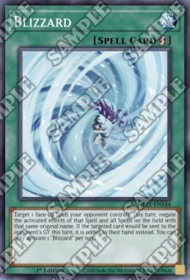 Blizzard (MP21-EN144) - 1st Edition