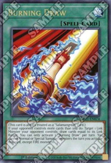 Burning Draw (MP21-EN074) - 1st Edition