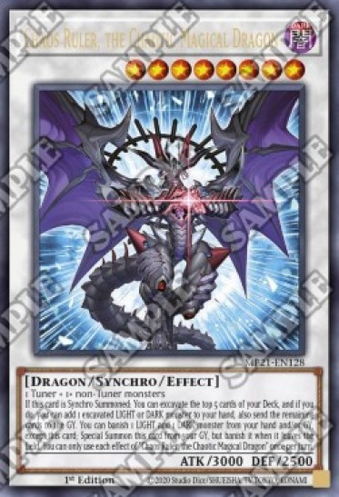 Chaos Ruler, the Chaotic Magical Dragon (MP21-EN128) - 1st Edition