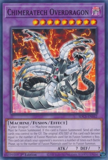 Chimeratech Overdragon (SDCS-EN042) - 1st Edition