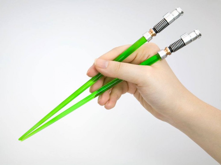 Chopsticks Luke Skywalker Lightsaber