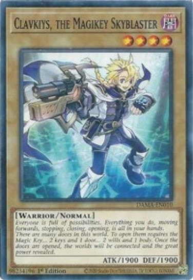 Clavkiys, the Magikey Skyblaster (DAMA-EN010) - 1st Edition