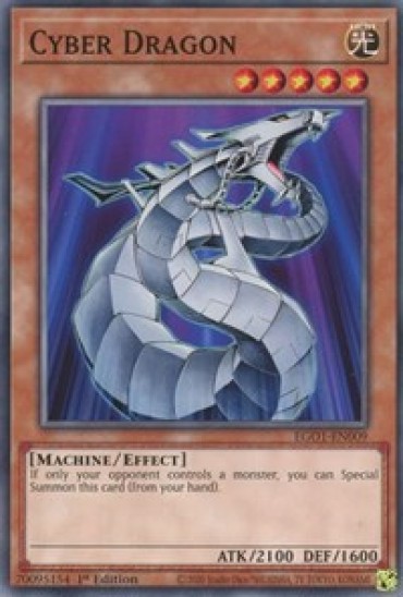 Cyber Dragon (EGO1-EN009) - 1st Edition