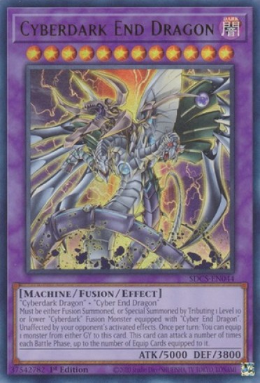 Cyberdark End Dragon (SDCS-EN044) - 1st Edition