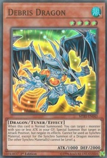 Debris Dragon (MYFI-EN043) - 1st Edition