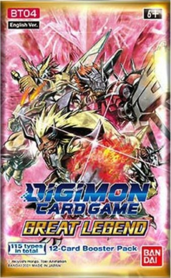Booster Pack Digimon Great Legend (BT04)