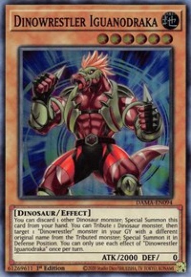 Dinowrestler Iguanodraka (DAMA-EN094) - 1st Edition