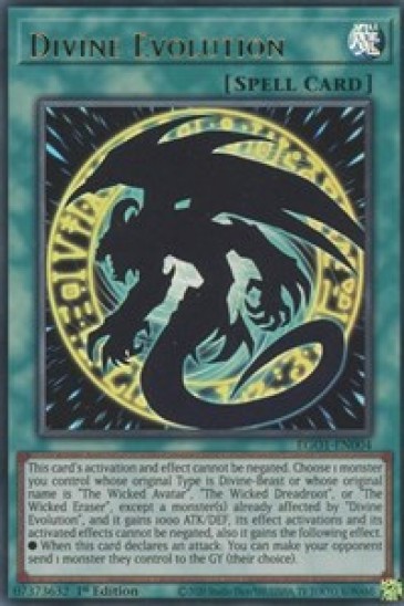 Divine Evolution (EGO1-EN004) - 1st Edition