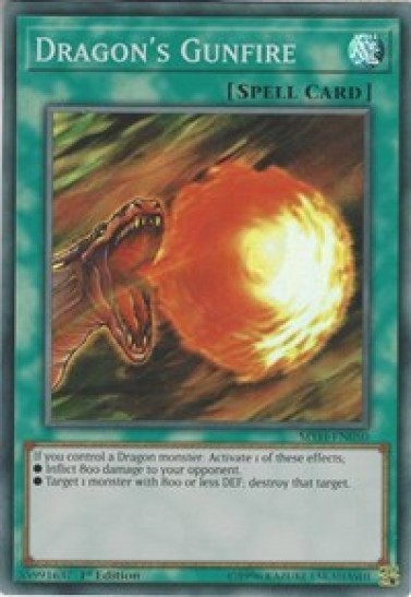 Dragon's Gunfire (MYFI-EN050) - 1st Edition