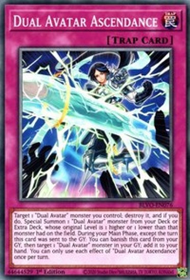 Dual Avatar Ascendance (BLVO-EN076) - 1st Edition