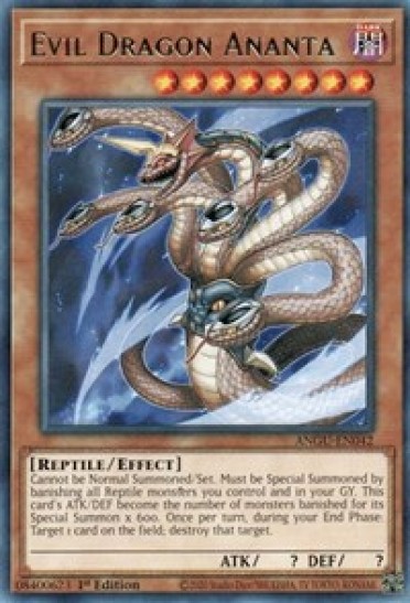 Evil Dragon Ananta (ANGU-EN042) - 1st Edition