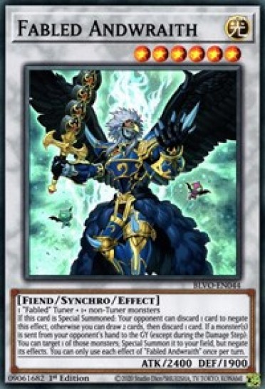 Fabled Andwraith (BLVO-EN044) - 1st Edition