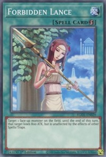 Forbidden Lance (EGO1-EN029) - 1st Edition