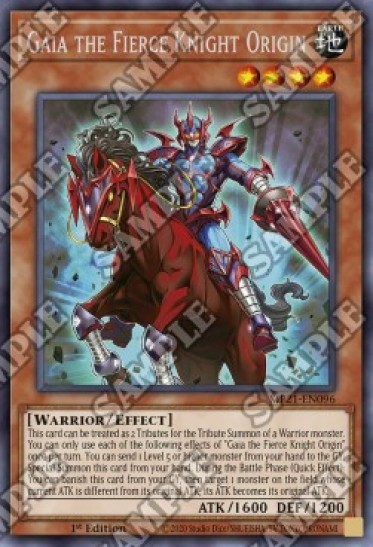 Gaia the Fierce Knight Origin (MP21-EN096) - 1st Edition