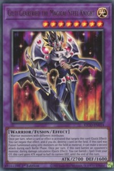 Gilti-Gearfried the Magical Steel Knight (KICO-EN014) - 1st Edition
