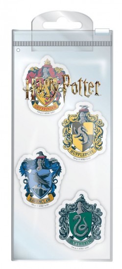 Γόμες Harry Potter Hogwarts Houses (4-pack)